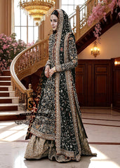 Black Bridal Dress Bridal Lehenga Dresses McAllen Texas USA Wedding Lehenga Dresses with Flourishing Embellishments