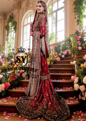 Pakistani Designer Farshi Gharara New Braunfels Texas USA Traditional Farshi Gharara Bridal Dress