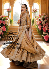Pakistani Wedding Dresses Carrollton Texas USA Latest Wedding Pishwas Dresses Classic Wide Izzar Pants