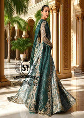 Rivera Sky Bridal Dress for Walima Lillestrøm Oslo Norway Indian Bridal Dress for Reception