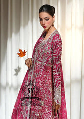 Breathtaking Long-sleeved Bridal Dress Perfect For A Fairytale Villa Wedding Jersey City New Jersey USA Barbie Pink Bridal Dress