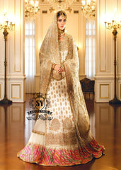 Off-White Chatta Patti Lehenga with long shirt for Nikah Santa Clara California USA Pakistani Indian Wedding Dresses