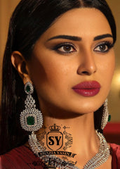 Light Diamond Earrings Emerald Earrings Jewellery Sets in sterling silver UK USA Canada Australia