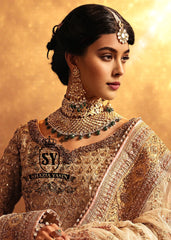 Luxury Sterling Silver Emerald Diamond Polki Bridal Jewellery Set Handcrafted Bridal Jewelry – Necklaces, Earrings, and Sets