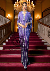 Royal Purple Wedding Guest Kaftan Ras Al Khaimah United Arab Emirates Latest Kaftan Designs with Price