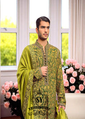 Olive Green Embroidered Kurta for Wedding Events Lawrenceville New Jersey NJ USA Grooms Kurta for Haldi and Mehendi