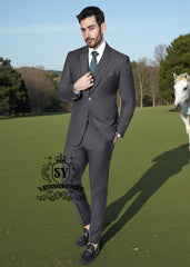 Bold & beautiful Mens three-piece Suits Ajman UAE Pakistani Menswear Carbon suits – wool, great cuts, perfect fit