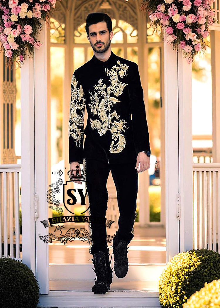 Pakistani Designer Prince Suit for Grooms Montgomery Village Maryland USA Prince Suits Mens Prince Suits