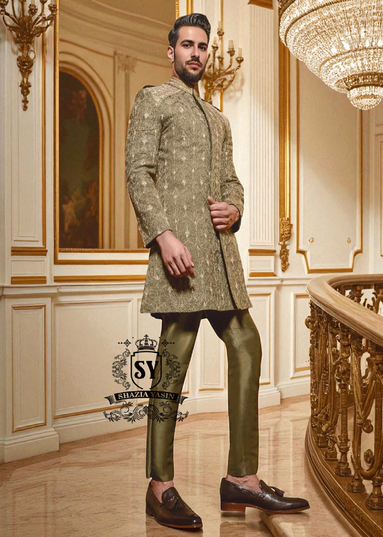 Designer Prince Suits for Mens Army green Prince Coat Scotland Glasgow UK Prince Coat with Price