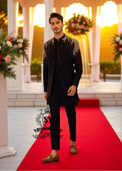 Indo Western Menswear, Indo Western Suits, bandhgala for Men, Indo Western Prince Suits For Wedding Mens UK, USA, Canada, Australia