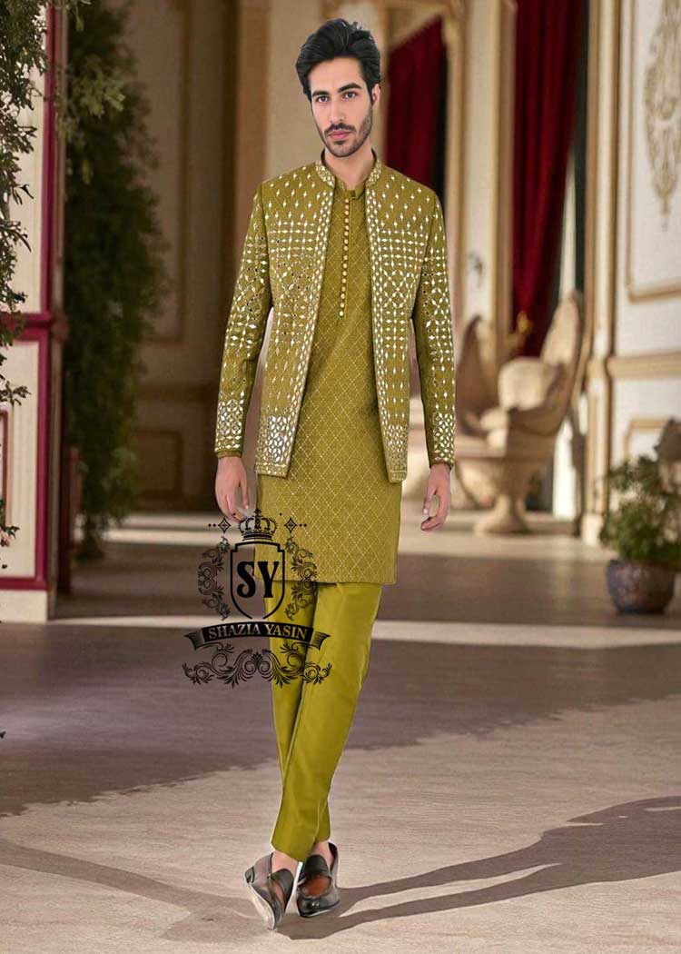 Designer Prince Coats for Festive Season Artesia California CA USA Mens Prince Coats for Mehndi Events