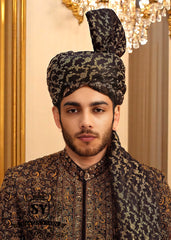 Exquisite Embellished Black Sherwani Beverly Hills California CA USA Beautiful Groom Sherwani for Mens