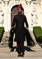 Stylish Embellished Sherwani Suits for Groom Letchworth UK Luxury Mens Sherwani Suits UK