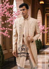 Grooms Bespoke Sherwani Suits for Men's Lausanne Switzerland Buy Best Sherwani Brands in Pakistan
