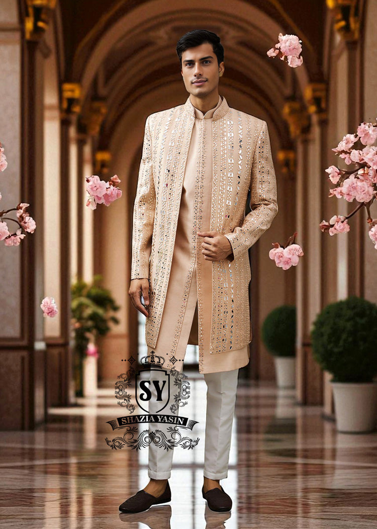 Grooms Bespoke Sherwani Suits for Men's Lausanne Switzerland Buy Best Sherwani Brands in Pakistan