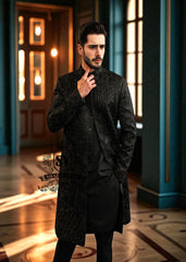 Elegant + romantic + modern + innovation = The perfect sherwani for an exceptional groom in UK, USA, Canada, Australia