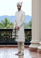 Latest Sherwani Designs for Groom Rochester New York USA Traditional Pakistani Sherwani Wedding Dresses