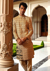 Pakistani Groom Sherwani Boxboro Massachusetts USA Buy Wedding Sherwani For Groom Online 2025 Men's Embellished Sherwani