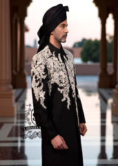 Shop Men's Black Sherwani Suits Troy Michigan USA Father Of The Groom/Bride Sherwani Suits