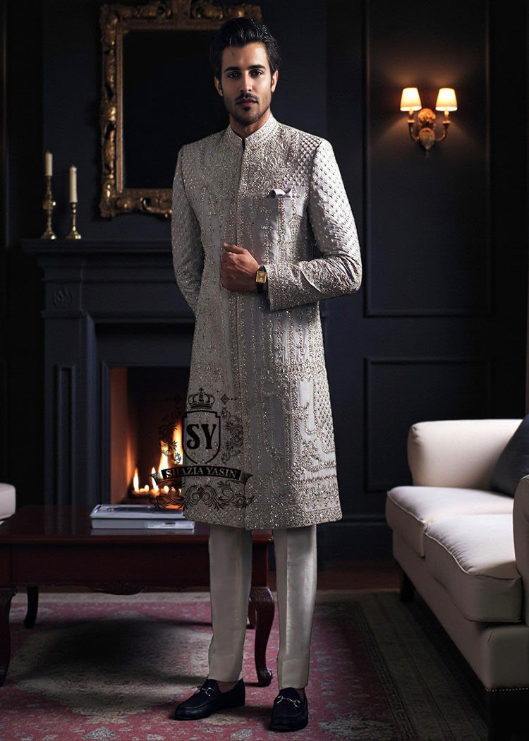 Exclusive Men's Sherwani Suits in Boxboro Massachusetts USA Beautiful Men's Sherwani Suits in Languid Lavender Color