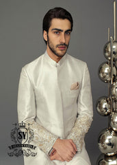 Indian Sherwani Pakistani Sherwani Bespoke Mens Sherwani Wedding Sherwani. For the man who knows that elegance is timeless. A Sherwani suit that celebrates his unique personality.