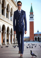 Designer Double-Breasted Suits for Men South London UK High end double breasted suits price in Pakistan