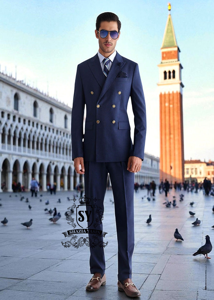 Designer Double-Breasted Suits for Men South London UK High end double breasted suits price in Pakistan