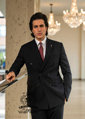 Latest Men's black formal suit in viscose wool Paramus New Jersey NJ USA High Quality Mens suits