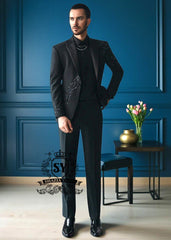 Best Embellished Suit Designs Garden City Michigan MI USA Graceful Men's suit in Tropical Classic Suiting Fabric