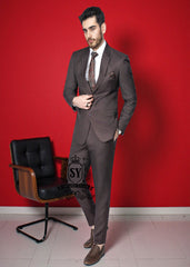 Buy Exclusive Men's Two-piece Suits Springfield Illinois Men's Brown Suits In The Karachi Pakistan Online Store