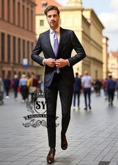 Gorgeous Men's Pinstripe Suits Williston Park New York NY USA Men's Business Suits Brands in Pakistan