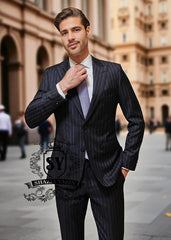 Gorgeous Men's Pinstripe Suits Williston Park New York NY USA Men's Business Suits Brands in Pakistan