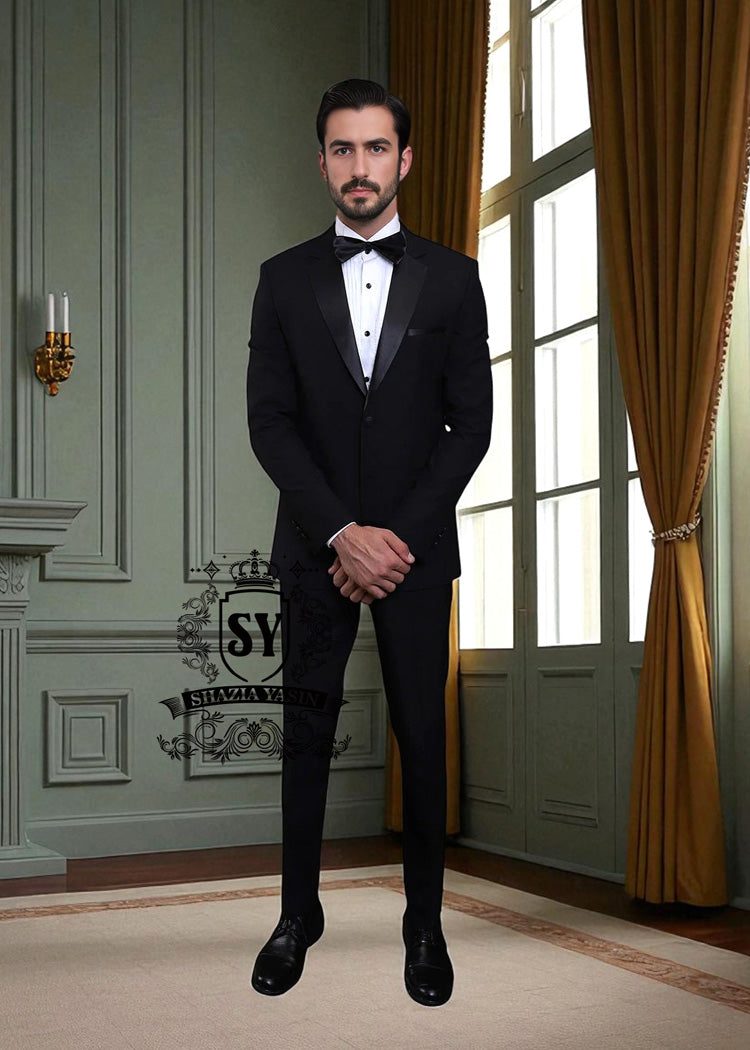 Premium Black High Quality Men's Formal Suits Melbourne Australia Tailored Custom suits For Men Online