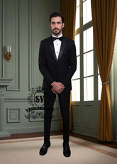 Premium Black High Quality Men's Formal Suits Melbourne Australia Tailored Custom suits For Men Online