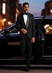 Black Mens Tuxedo suit in Textured Green Street UK Good Looking Mens Tuxedo Suits finest collection of men suits and Tuxedos