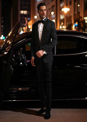 Black Mens Tuxedo suit in Textured Green Street UK Good Looking Mens Tuxedo Suits finest collection of men suits and Tuxedos