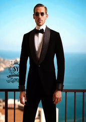 Men's Suits and Tuxedos Suit Croydon England UK Luxury Tuxedo Suits Black Men High End Tuxedo Suits
