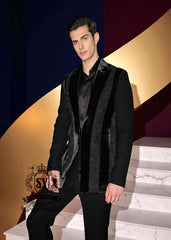 Successful man's Tuxedo for special occasions Birmingham UK Stylish Embellished Tuxedo Suits Men's Tuxedos