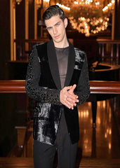 Bold Tuxedo Suits for Modern Grooms Princeton New Jersey NJ USA Designer Tuxedo and Suits For Men Embellished Tuxedo Suits