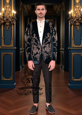 Men's Velvet Tuxedo Suits Best Man Velvet Pieces Autumn Wedding Suits Tuxedo UK USA Canada Australia