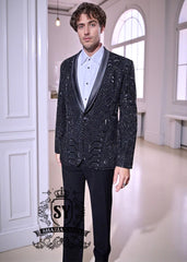 Men's Wedding Tuxedo Suits Winter Groom Shawl Collar Suit Formal Men's Tuxedo Best Wedding Tuxedo Suits