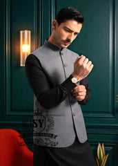 Designer Waistcoat with Shalwar Kameez Suits Huntington New York USA Stylish Branded Waistcoat in Italian Suiting