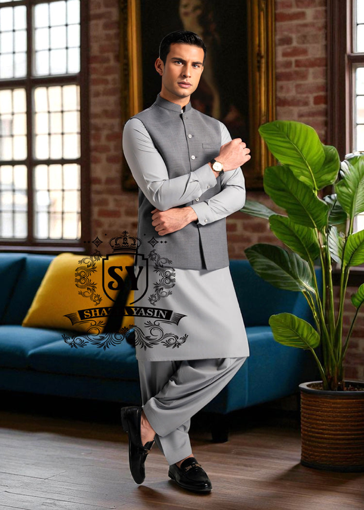 Fashionable Waistcoat Suits Jackson Heights New York NY USA Pakistani Designer Waistcoat Shalwar Kameez
