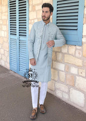 Newest Designer Mens Waistcoats Suit for Nikah Ceremony Wichita Kansas USA Designer Eid Wedding Waistcoats