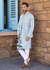 Best Designer Mens Waistcoats Suit for Nikah Ceremony Wichita Kansas USA Designer Eid Wedding Waistcoats