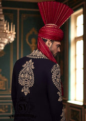 Pakistani Designer Wedding Turban Durham England UK Aitchison Turban Menswear Sherwani Turban