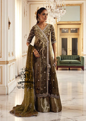 A-Line Angrakha Frock Green Street UK Buy Pakistani Angrakha Frocks Wedding Party Dresses
