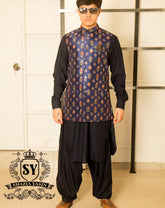 Colorful Digital Printed Waistcoat suit is arriving this March! Perfect for Weddings and Events,