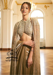 Brilliance Indian Bridal Saree for Wedding Latest Cape Designs Bell Bar London Wedding Saree Pakistan