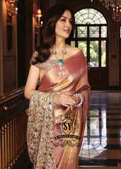 Trending Bridal Saree Designs For This Wedding Season Soho Road UK Designer Embellished Indian Wedding Saree